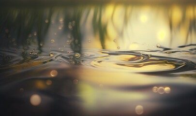 Serene Pond Reflection - Ethereal Dreamscape Generative AI