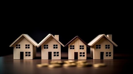 Concept of Home Loans and Interest Rate Hikes Generative AI