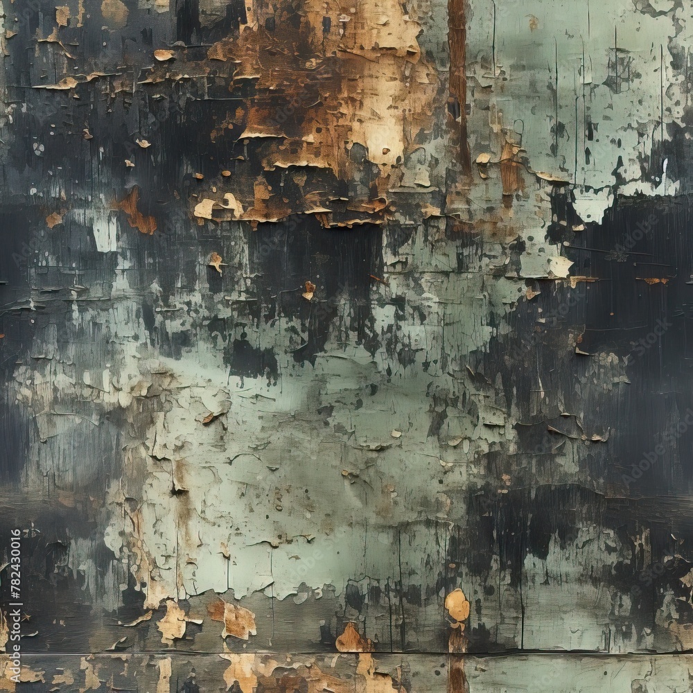 Poster moody grunge textured pattern generative ai