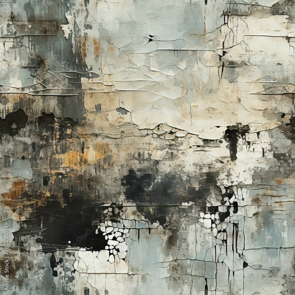 Poster abstract grungy black textured background generative ai