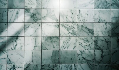 background made of exquisite Carrara marble tiles