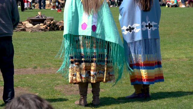Malibu, California. April 6, 2024. Chumash Day Pow Wow and Inter-tribal Gathering. The Malibu Bluffs Park is celebrating 24 years of hosting the Annual Chumash Day Powwow.