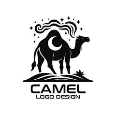 Camel Vector Logo Design