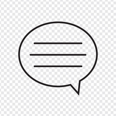 chat icon, chat logo template