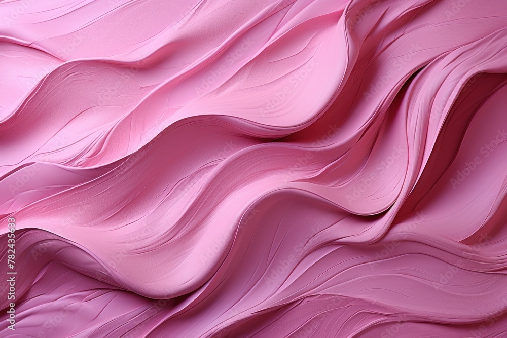 Poster ethereal pink abstract textures generative ai