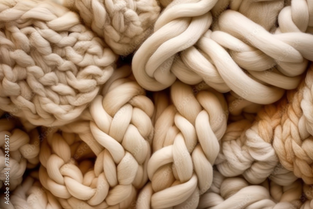 Poster wool texture pattern background generative ai