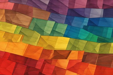 Vibrant Texture with LGBTQ Pride Colors Generative AI - obrazy, fototapety, plakaty