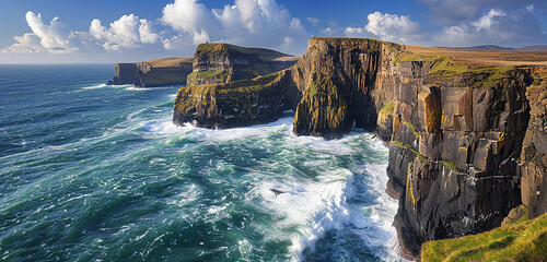 Nestled amidst the raw and untamed landscape, Neist Point offers a moment of respite and reflection...