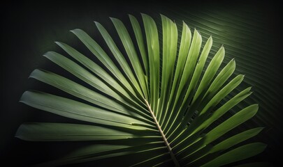 Fototapeta premium Ethereal Tropical Dreamscape Generative AI