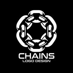 Chains Vector Logo Design