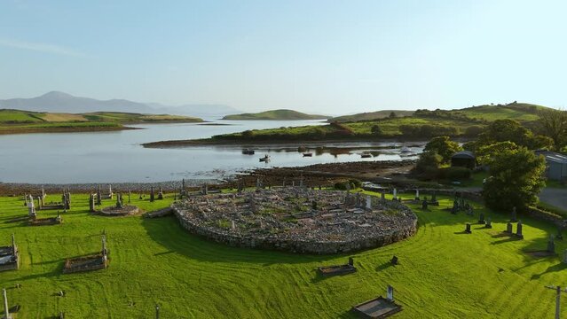 Killeen cemetery Newport County Mayo Ireland