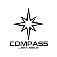 Compass Vector Logo Design