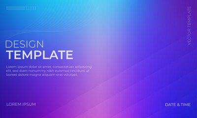 Beautiful Blue and Purple Gradient for Versatile Design Uses and Art Projects