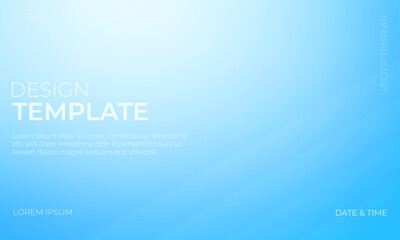 Elegant Blue and White Gradient Background for Creative Design Projects