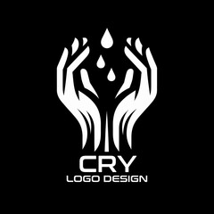 Cry Vector Logo Design