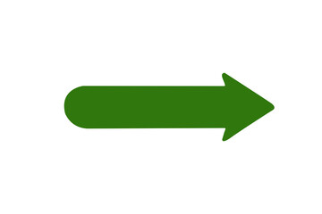 green arrow showing right direction icon
