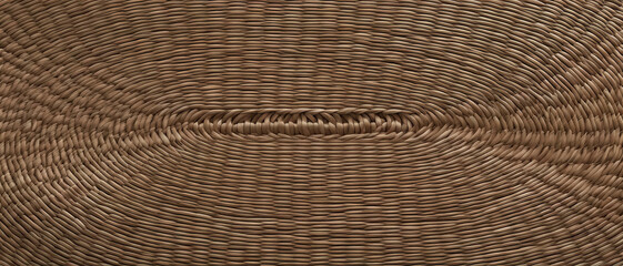 Brown woven rattan background