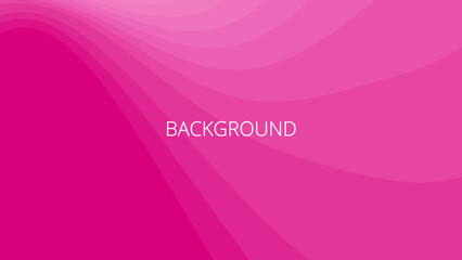 Pink abstract background with sharp wavy lines and gradient transition, dynamic curve shape	