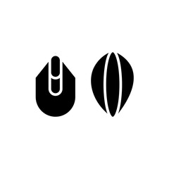 nuts glyph icon