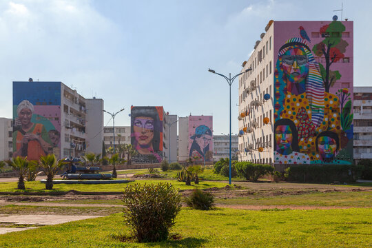 The El Hank district in Casablanca