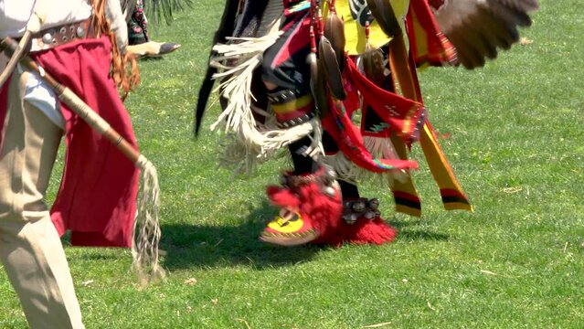 Malibu, California. April 6, 2024. Chumash Day Pow Wow and Inter-tribal Gathering. The Malibu Bluffs Park is celebrating 24 years of hosting the Annual Chumash Day Powwow.