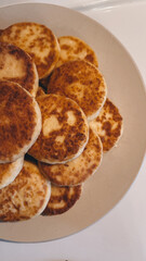 Fototapeta na wymiar pancakes on a plate