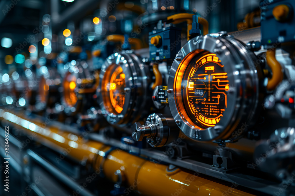 Poster a predictive maintenance system using ai to analyze equipment performance data and schedule maintena