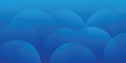 Blue gradient circle background