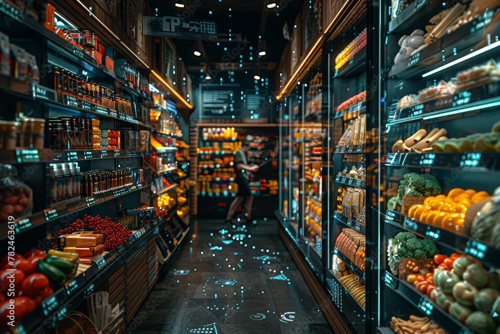 Poster an ai algorithm analyzing market trends and consumer behavior to optimize pricing and promotions in 