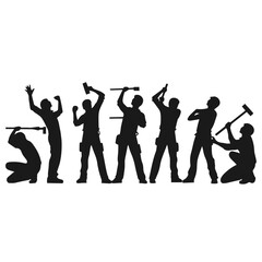 Worker Engineer Technician 👷‍♂️ Mechanic Avatar Vector. Professional auto mechanic in uniform isolated on white background