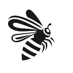 Honey bee 🐝 isolated cartoon set icon. Vector illustration of honeybee on white background. Vector cartoon set icon honey bee .
