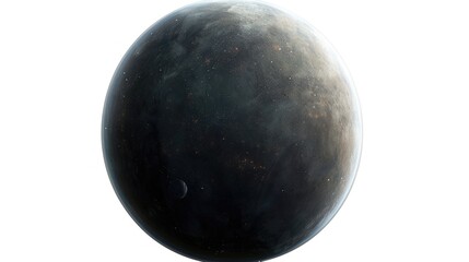 Close-Up Digital Rendering of Realistic Planet Surface Features