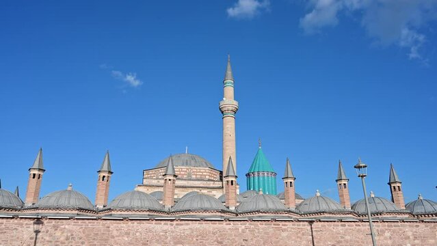 Mevlana Museum Mosque in Konya, Turkey
