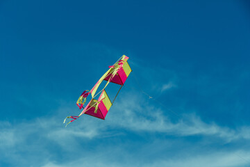 kite flying in the sky