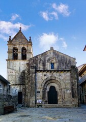 Fototapeta na wymiar Iglesia de San Juan Bautista en Ribadavia, Galicia