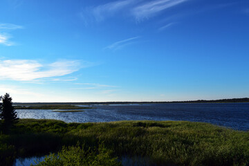 lake and sky