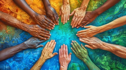 Unity in Diversity: Hands Together