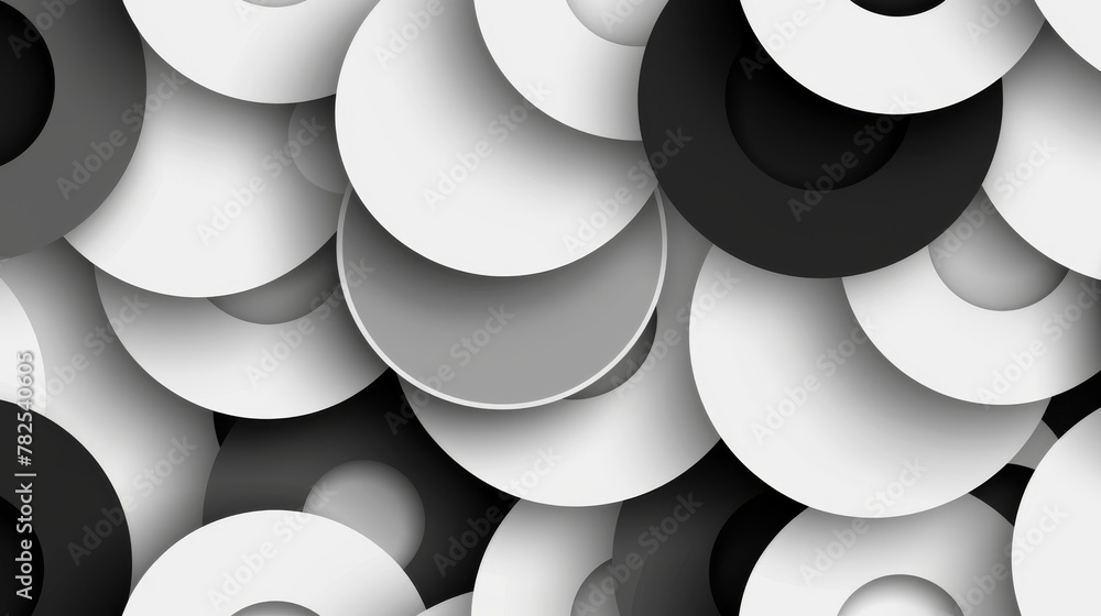 Poster a captivating pattern of monochromatic swirls that exudes a minimalist aesthetic while symbolizing u