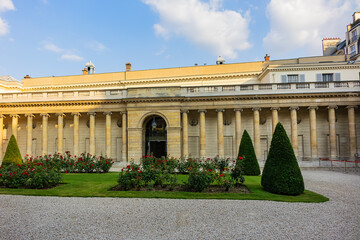 Palace of Legion of Honor (Palais de la Legion d'Honneur) in historic building known as Hotel de Salm (1787). Paris, France. - 782541000
