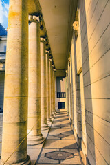 Palace of Legion of Honor (Palais de la Legion d'Honneur) in historic building known as Hotel de Salm (1787). Paris, France. - 782541017
