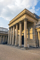 Palace of Legion of Honor (Palais de la Legion d'Honneur) in historic building known as Hotel de Salm (1787). Paris, France. - 782541019