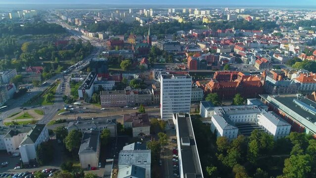 Beautiful Landscape Bydgoszcz Krajobraz Aerial View Poland