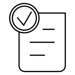 Check list vector icon