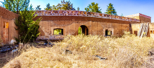 Abandoned seminary house in Monte Escobedo Zacatecas