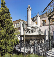 The Tomb of Mimar Sinane in Istanbul, Turkey, is the burial place of the famous Ottoman architect...