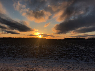 Obraz premium sunset