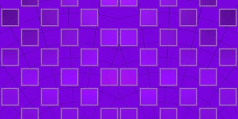 A grid of purple squares with a lighter purple outline.