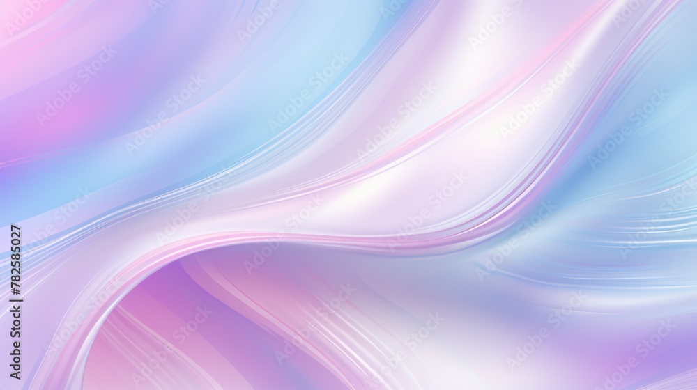Canvas Prints a digitally created backdrop with flowing abstract waves in soft pinks and blues implying movement