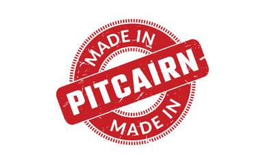 Made In Pitcairn Rubber Stamp