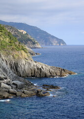Coastline of Cinque Terre, Italy